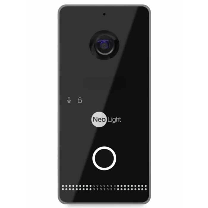 Виклична панель Neolight OPTIMA IPW графіт/чорний акрил