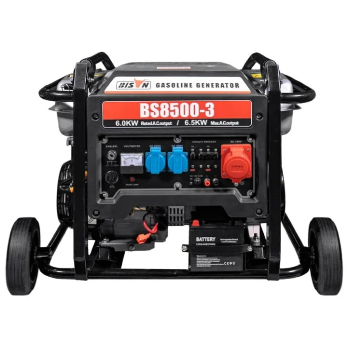 Генератор бензиновый Bison BS8500-3 Black (41-00408)
