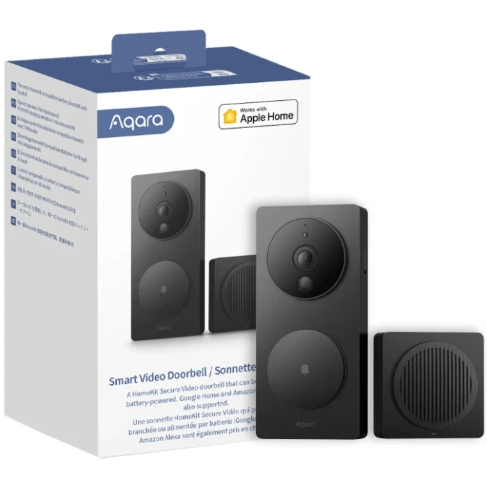 Видеозвонок Aqara Smart Video Doorbell G4 Black (SVD-C03)