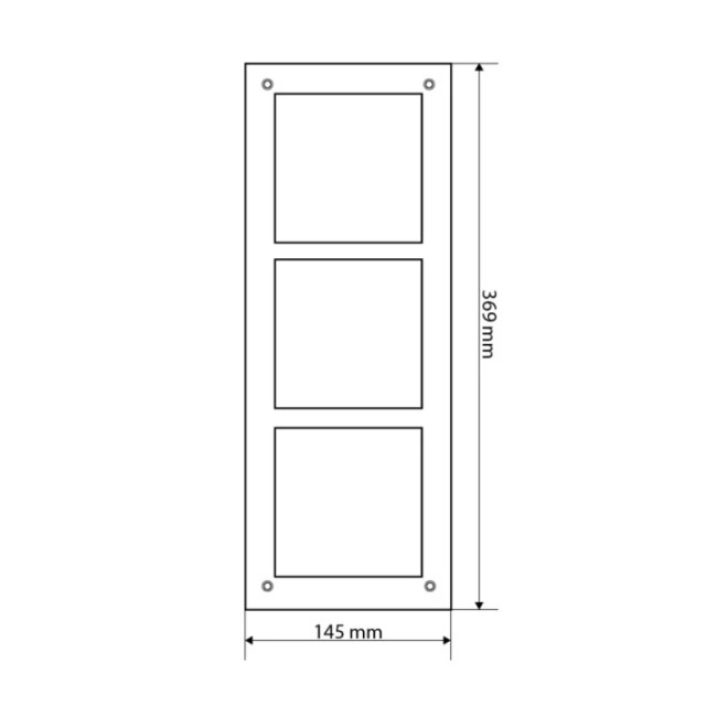 Декоративная рамка расширения Dahua DH-VTOF003 Dahua 7449