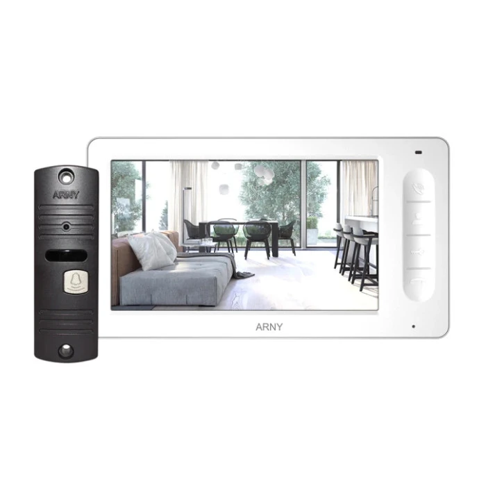 Комплект видеодомофона Arny AVD-7006 White/Copper