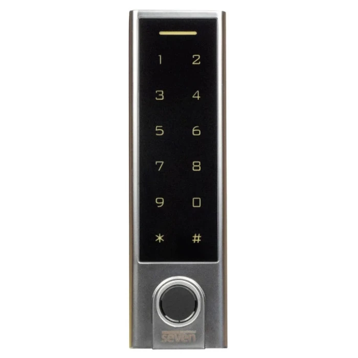 Біометричний контролер доступу Bluetooth із клавіатурою SEVEN CR-7477BF MIFARE SEVEN 15520