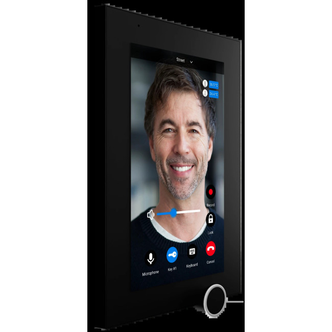 IP видеодомофон Bas-IP AZ-07L Black (AZ-07L_B)