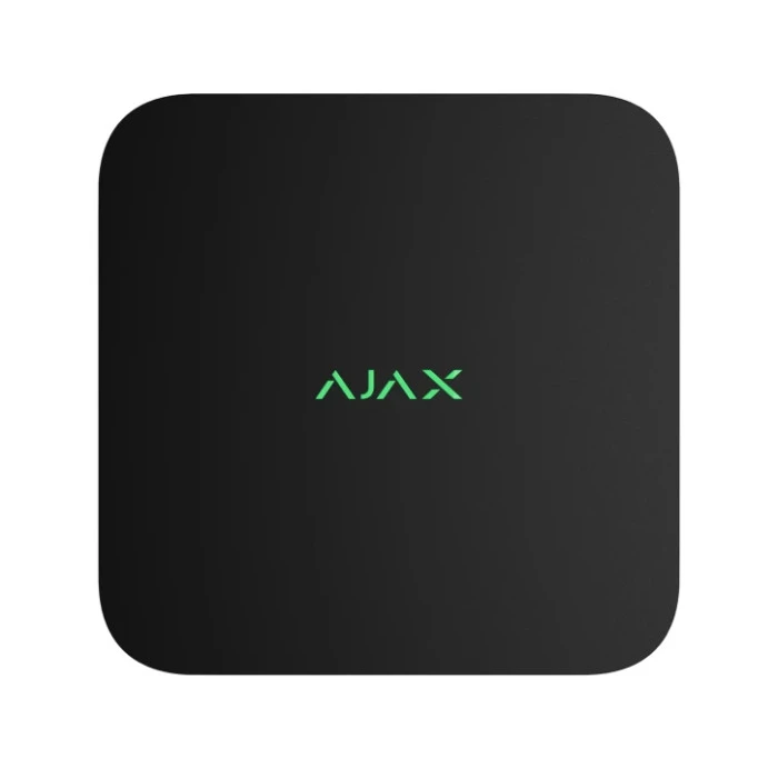 Мережевий відеореєстратор Ajax NVR DC (8-ch) Black (127051.122.BL)