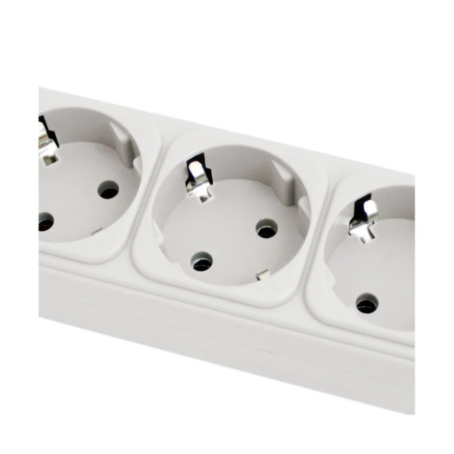 Сетевой фильтр Gembird SPG6-G-10G 3 м кабель, 6 розеток, серый Gembird 5097