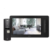 Комплект видеодомофона Arny AVD-7006 Black/Dark brown