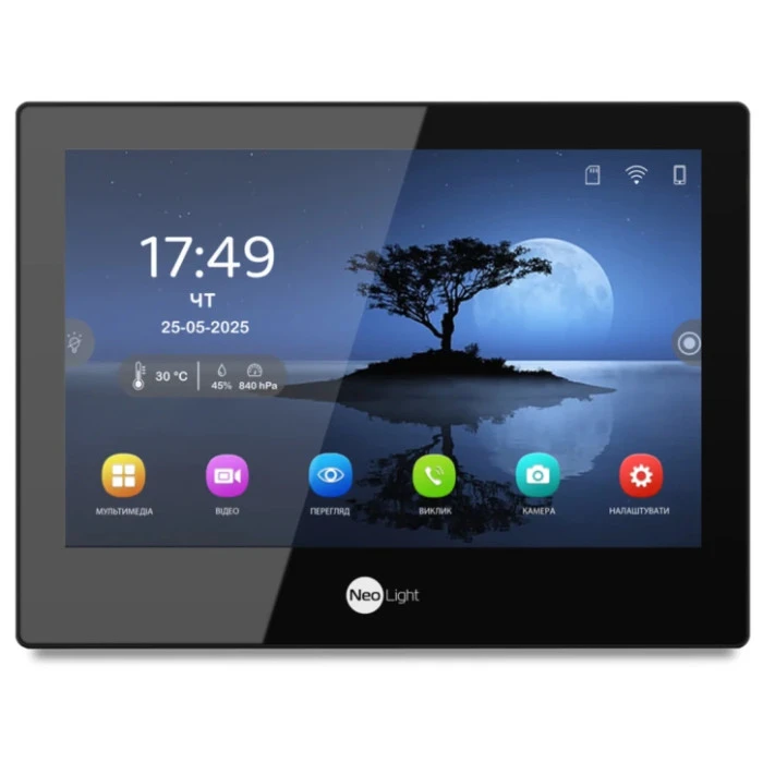 Видеодомофон Neolight Alpha Hybrid Black