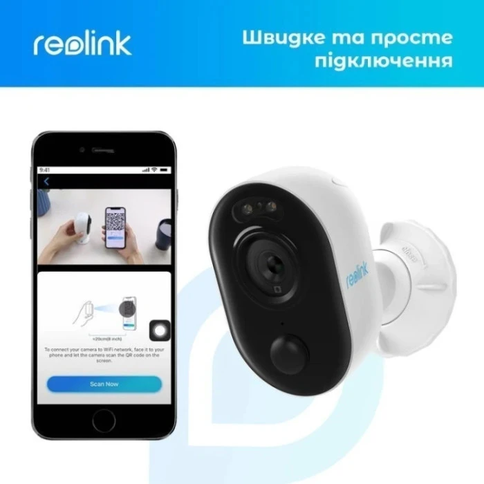 IP камера Reolink Lumus Series E430 (Lumus) White