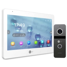 Комплект видеодомофона Neolight Mezzo Hybrid IPW Kit (Mezzo Hybrid + Solo IPW + РоЕ адаптер) Graphite