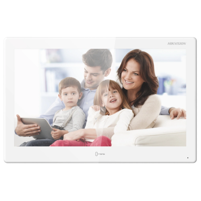 IP-видеодомофон Hikvision DS-KH9510-WTE1(B) White