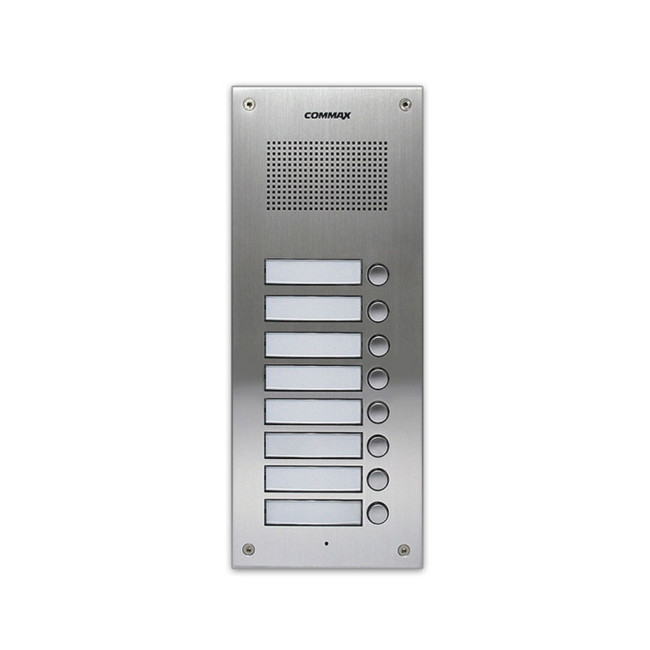 Багатоабонентська виклична аудіопанель Commax DR-8UM Silver