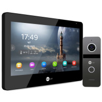 Комплект видеодомофона Neolight Mezzo Hybrid IPW Kit (Mezzo Hybrid + Solo IPW + РоЕ адаптер) B/Graphite