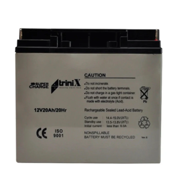 Аккумуляторная батарея TriniX 12V20Ah/20Hr Super Charge AGM