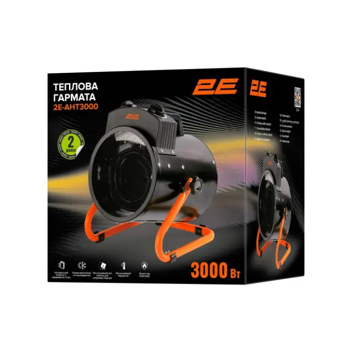 Теплова гармата електрина 2E AHT3000 (2E-AHT3000)