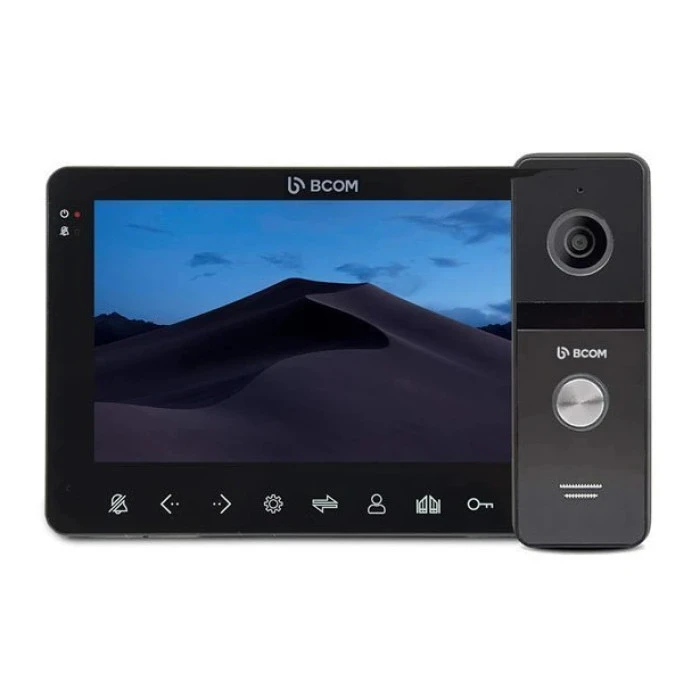 Комплект видеодомофона BCOM BD-780FHD Kit Black (240562)