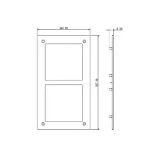 Декоративная рамка расширения Dahua DH-VTOF002 Dahua 7447