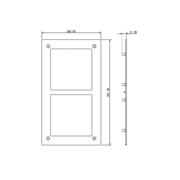Декоративна рамка розширення Dahua DH-VTOF002 Dahua 7447