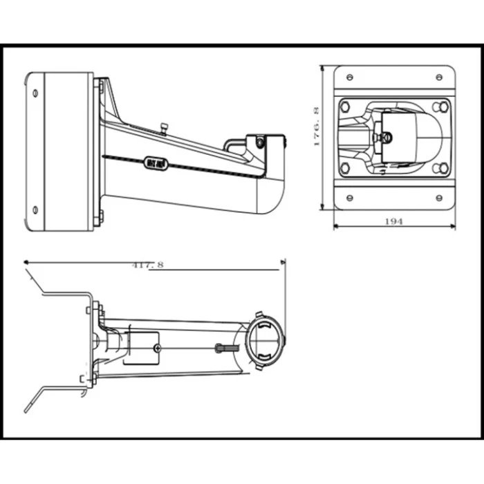 Кронштейн Hikvision DS-1602ZJ-corner Hikvision 1888