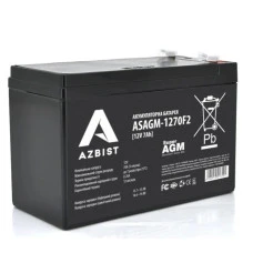 Аккумуляторная батарея Azbist ASAGM-1270F2 Super AGM, 12V 7.0Ah
