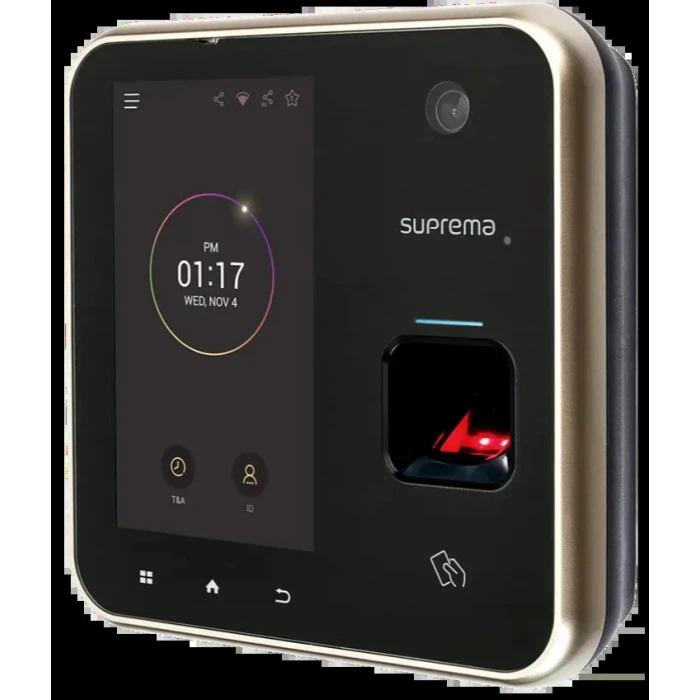 Біометричний термінал обліку робочого часу Suprema BioStation A2 (BSA2-OEPW)
