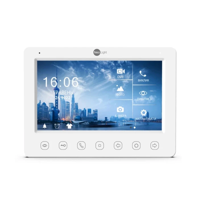 Видеодомофон Neolight Kappa + HD White