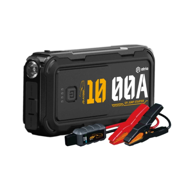 Автономное пусковое устройство Atria JS-A1000 1000А/10000мАч Black