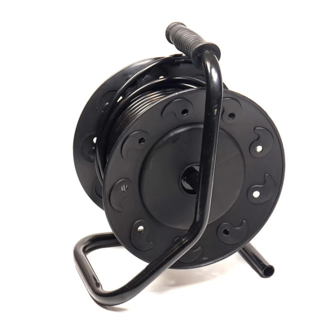 Удлинитель на катушке PowerPlant 20 м, 3x1.5мм2, 10А, 4 розетки (JY-2002/20) PowerPlant 8943