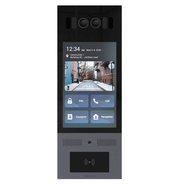 Многоабонентская вызывная панель Akuvox X915S Black