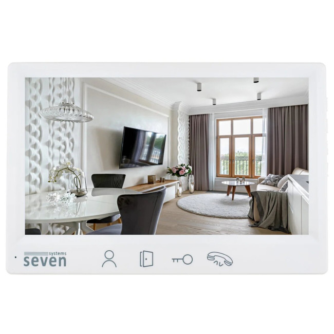 Видеодомофон SEVEN DP-7571FHD White