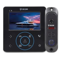 Комплект відеодомофону BCOM BD-480M Kit Black (240554)