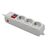 Сетевой фильтр Gembird серый, 1,8 м кабель, 3 розетки SPG3-G-6G-PRO Gembird 17560