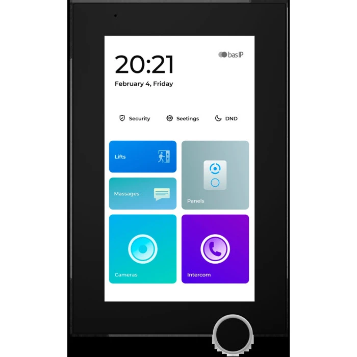 IP відеодомофон Bas-IP AZ-07LL Black (AZ-07LL_B)