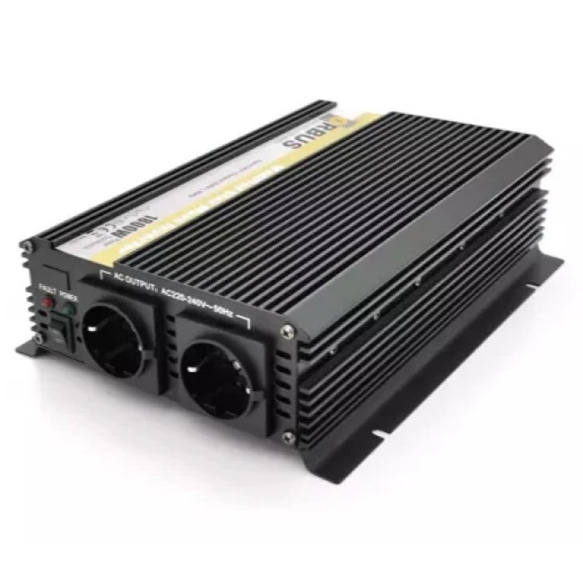 Инвертор напряжения Orbus ORMS24-1800 (1800Вт), 24/220V, с аппроксимированной синусоидой