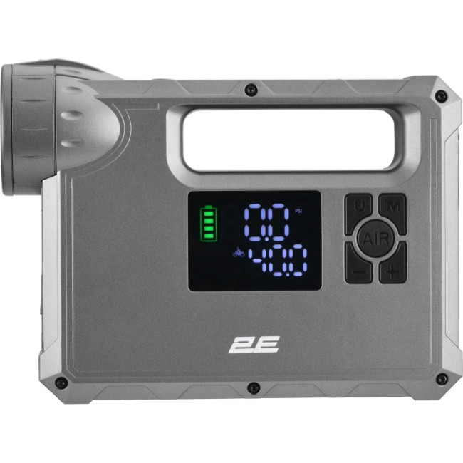 Пуско-зарядное устройство 2E Pitman с автомобильным компрессором и фонарем, 10000 mAh (2E-CJSPBPL-BK)