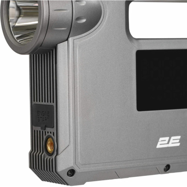 Пуско-зарядное устройство 2E Pitman с автомобильным компрессором и фонарем, 10000 mAh (2E-CJSPBPL-BK)