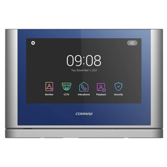 Видеодомофон Commax CDV-1024MA Blue + Dark Silver