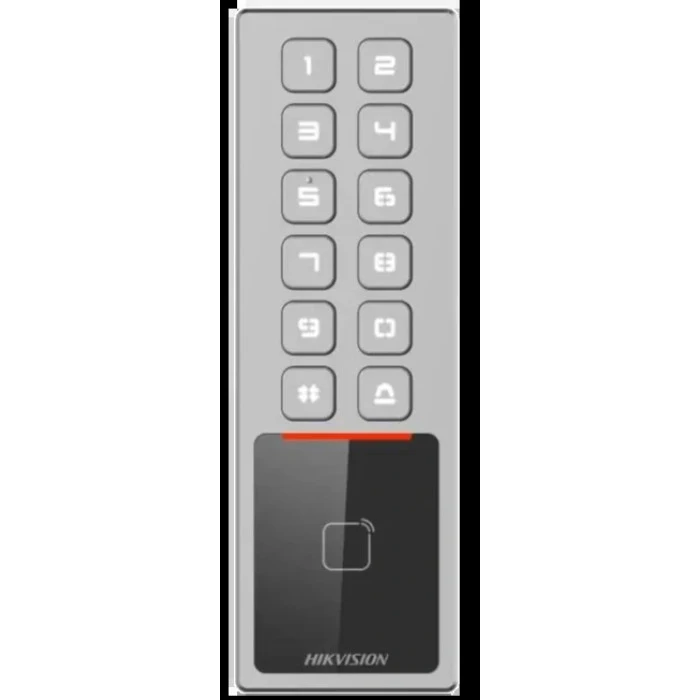 Термінал контролю доступу Hikvision DS-K1T805MX Gray (99-00014962)