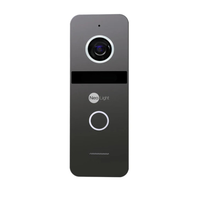 Комплект видеодомофона Neolight Alpha Hybrid IP Kit (Alpha Hybrid + Solo IP + РоЕ адаптер) B/Graphite