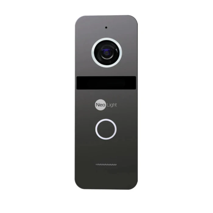 Комплект видеодомофона Neolight Alpha Hybrid IP Kit (Alpha Hybrid + Solo IP + РоЕ адаптер) B/Graphite