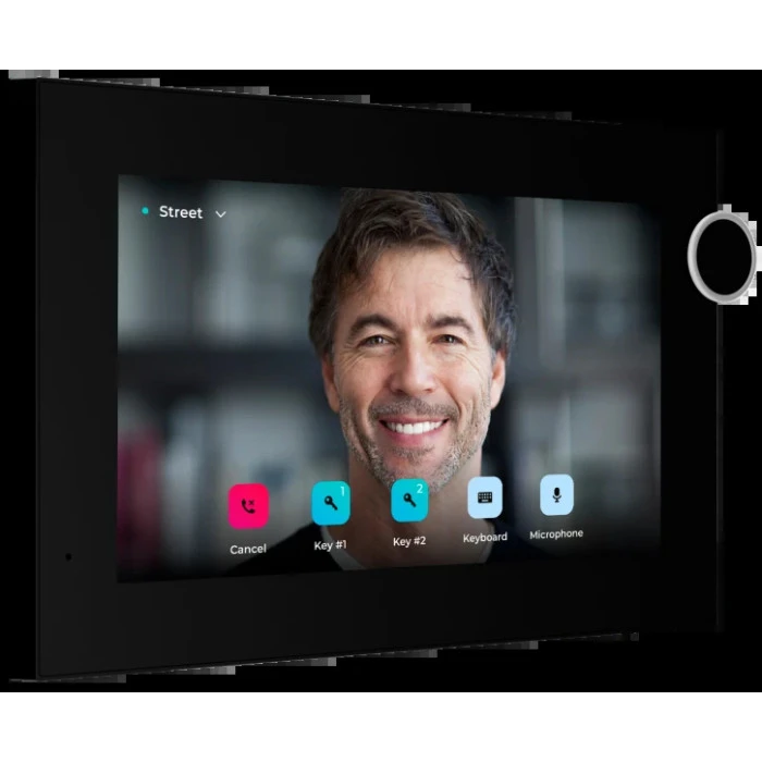 IP відеодомофон Bas-IP AZ-07LL Black (AZ-07LL_B)