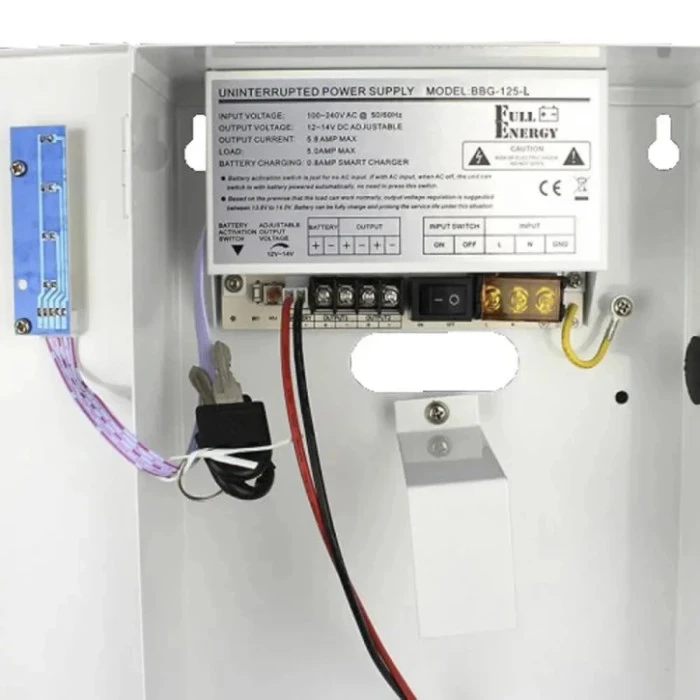 Блок безперебійного живлення Full Energy BBG-125-L для відеоспостереження під 18Аг акумулятор Full Energy 16120