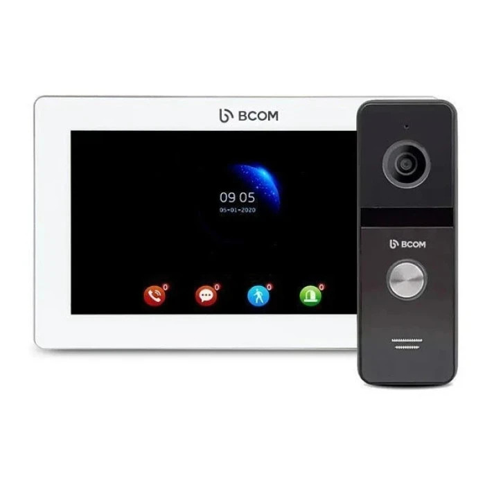 (Уценка) Комплект видеодомофона BCOM BD-770FHD Kit White (242051)