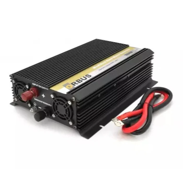 Инвертор напряжения Orbus ORMS24-1800 (1800Вт), 24/220V, с аппроксимированной синусоидой