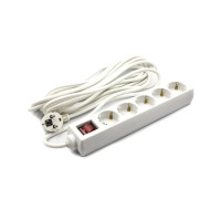 Сетевой фильтр PowerPlant 7 м, 3x1.0мм2, 8А, 5 розеток(JY-1052/7) PowerPlant 8949