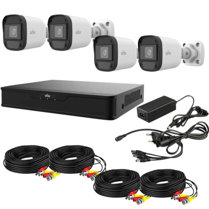 Комплект відеоспостереження Uniview AHD 4BULLET