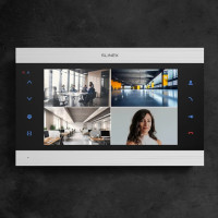 Видеодомофон Slinex SL-10N Cloud Silver/Black (SL-10N Cloud_S/B)