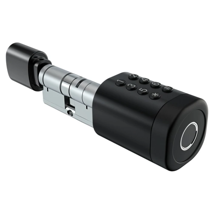 Розумний біометричний замок SEVEN LOCK SL-7774BF (35-90 мм) Black (SL7774BFb90)