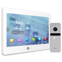 Комплект видеодомофона Neolight Mezzo Hybrid HD Kit (Mezzo Hybrid + Solo FHD) Silver