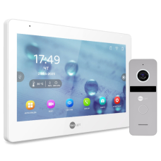 Комплект видеодомофона Neolight Mezzo Hybrid HD Kit (Mezzo Hybrid + Solo FHD) Silver