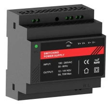 Джерело безперебійного живлення Kraft PSU-1205DIN(P) з кріпленням на DIN-рейку (43-00108)